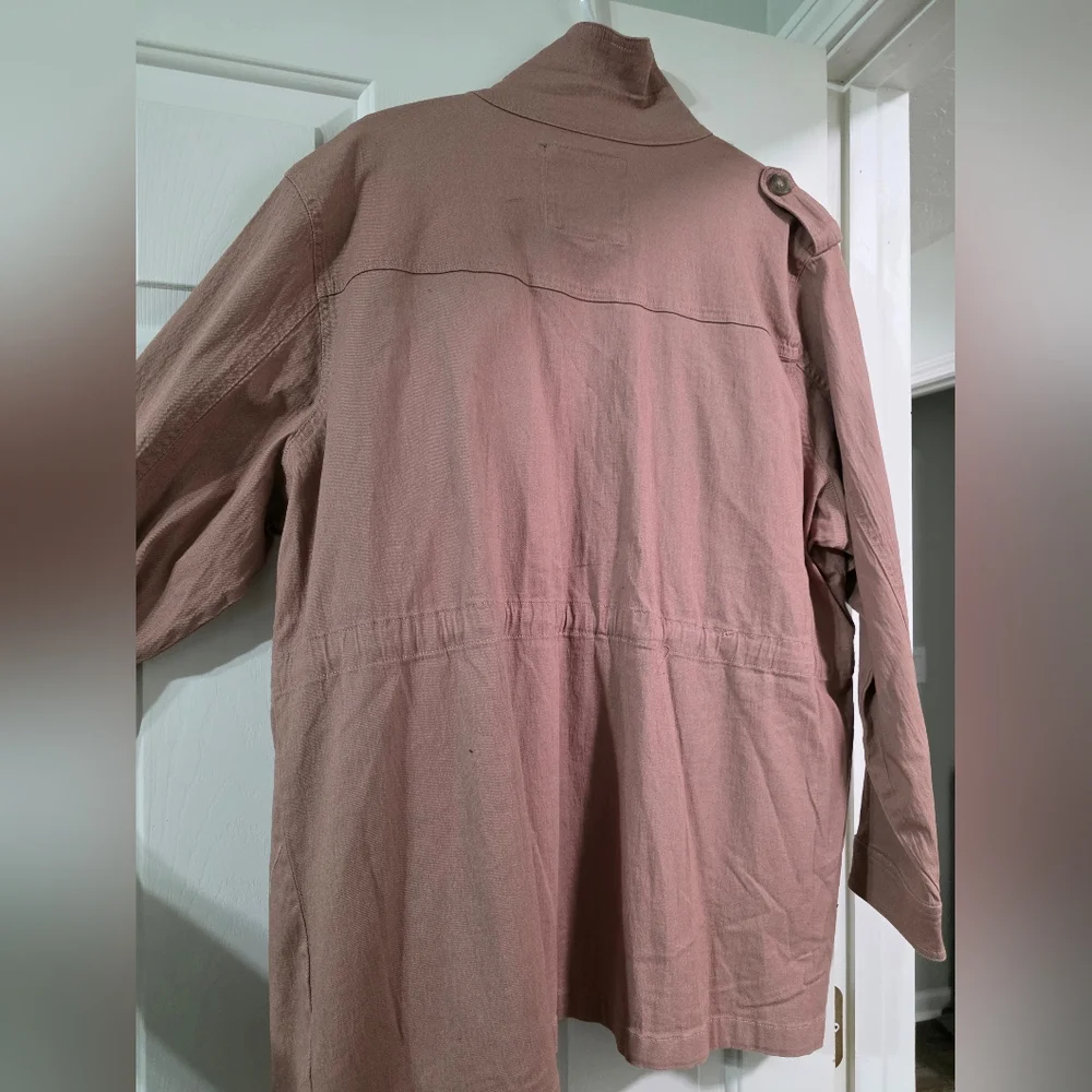 Maurices Women's Mauve Utility Jacket - Picture 2 of 4